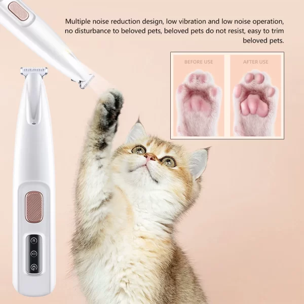 LED Assisted Precision Pet Hair Trimmer - Image 2