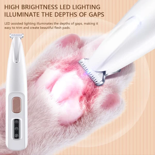 LED Assisted Precision Pet Hair Trimmer - Image 3