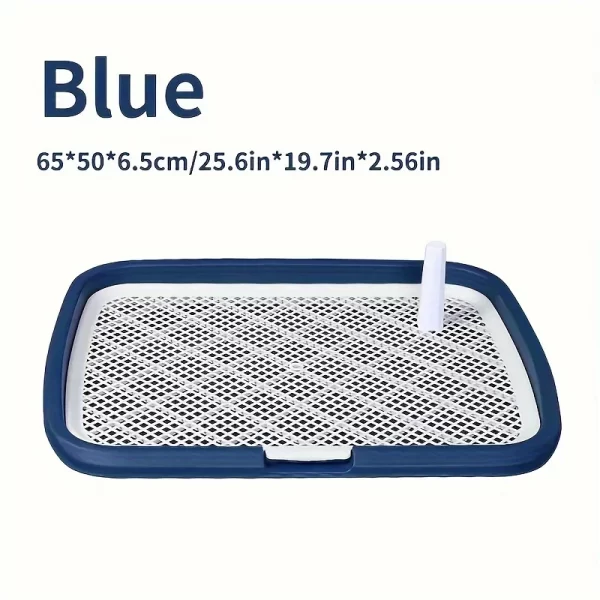 Dog Potty Training Toilet, Plastic Dog Pee Pad Holder With Removable Net, Reusable Dog Potty Trainer Dog Toilet Tray For Pets Up - Image 7