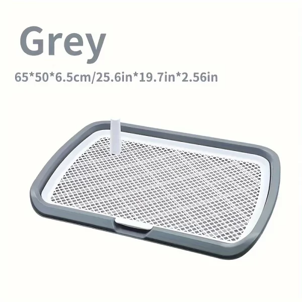 Dog Potty Training Toilet, Plastic Dog Pee Pad Holder With Removable Net, Reusable Dog Potty Trainer Dog Toilet Tray For Pets Up - Image 8