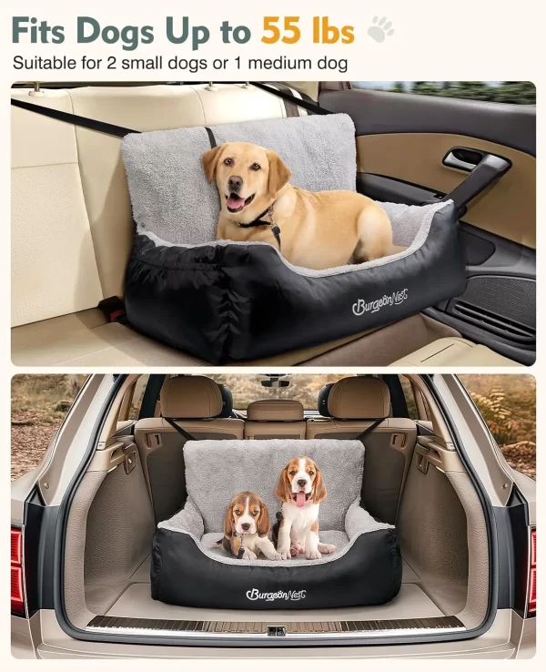 Calming Pet Car Bed - Image 4