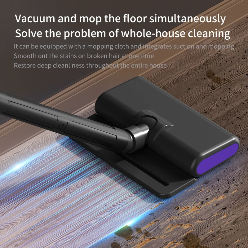 Cordless Vacuum Cleaner - Wet&Dry, Hepa Filter, 30Min Runtime, 180° Flexible Stick Vacuum Cleaner, Handheld Vacuum For Home - Image 4